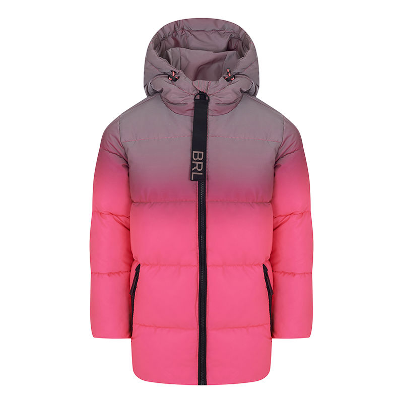 Куртка неоново-розового цвета